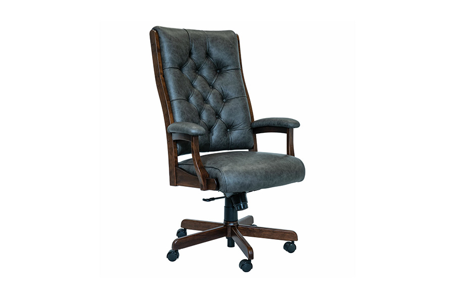 clark executive tufted desk chair